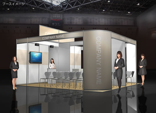 4小間Type-Aのブースイメージ