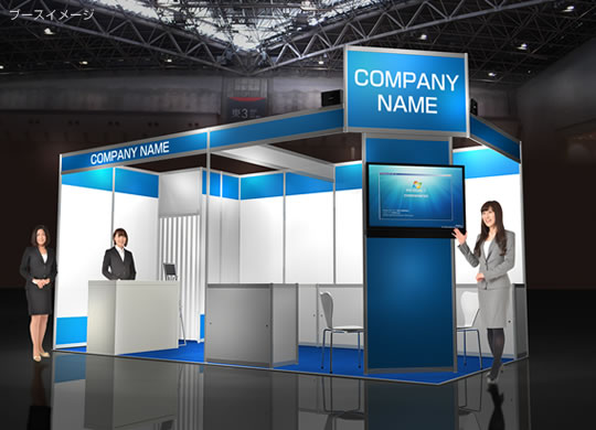 2小間Type-Cのブースイメージ