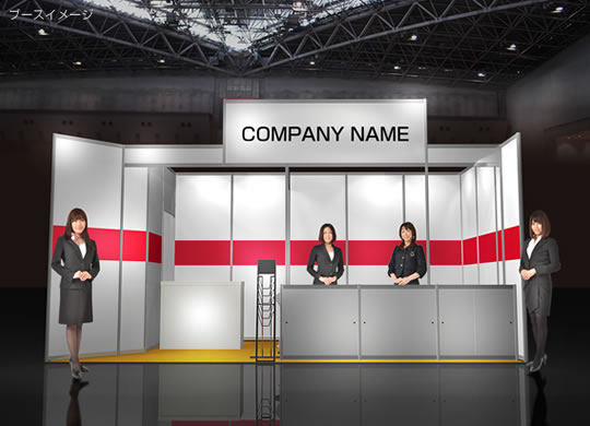 2小間Type-Dのブースイメージ