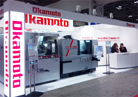 株式会社　岡本工作機械製作所様ブース