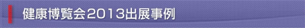 健康博覧会2013